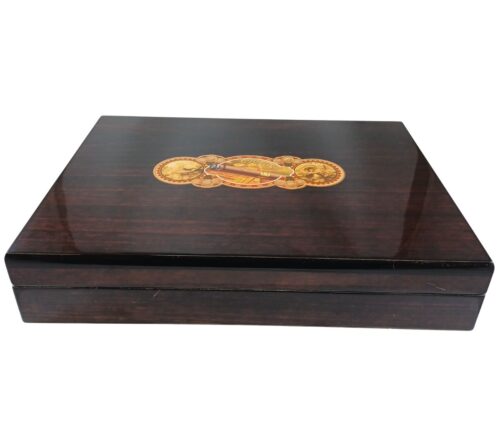 HUMIDOR IMPORTAZIONE LUCIDO DA VIAGGIO