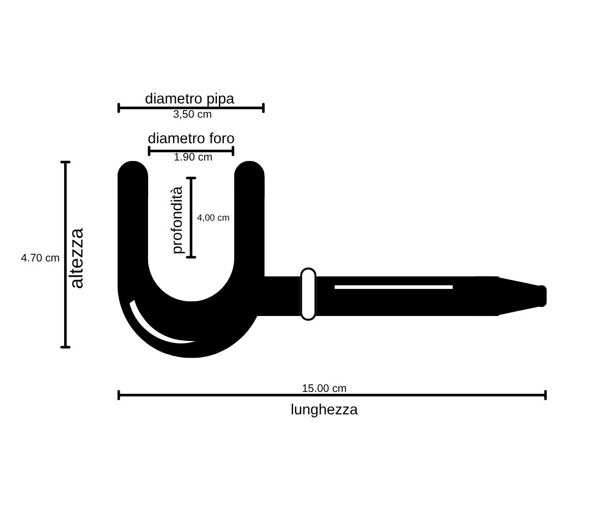 Savinelli STERLING MOUNTED SILVER 128 - immagine 9