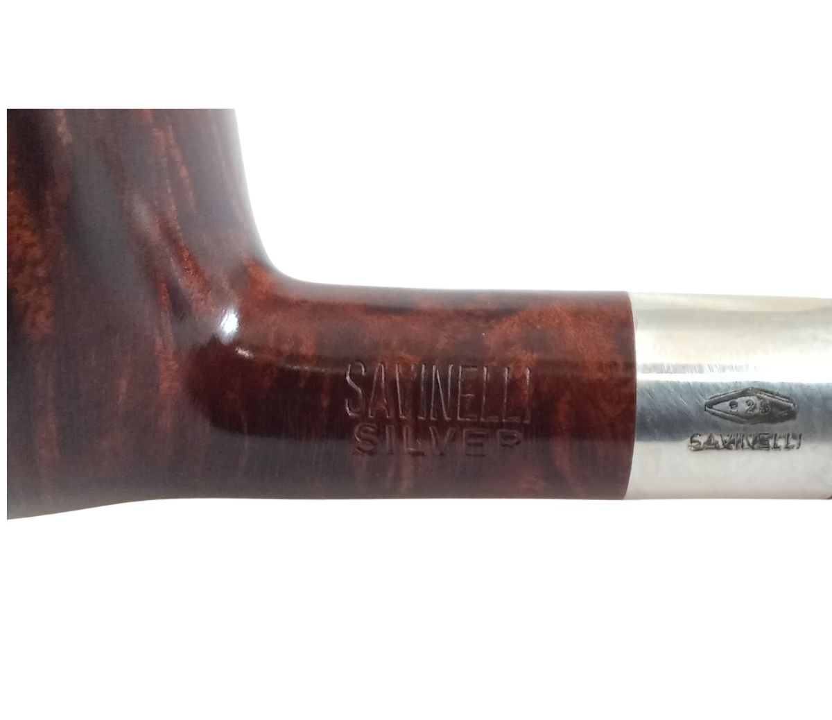 Savinelli STERLING MOUNTED SILVER 128 - immagine 3