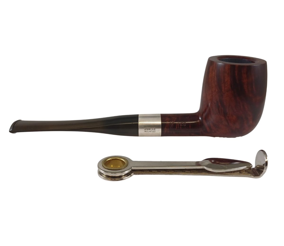 Savinelli STERLING MOUNTED SILVER 128 - immagine 8